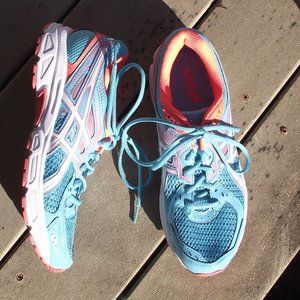 Women's Asics athletic shoes